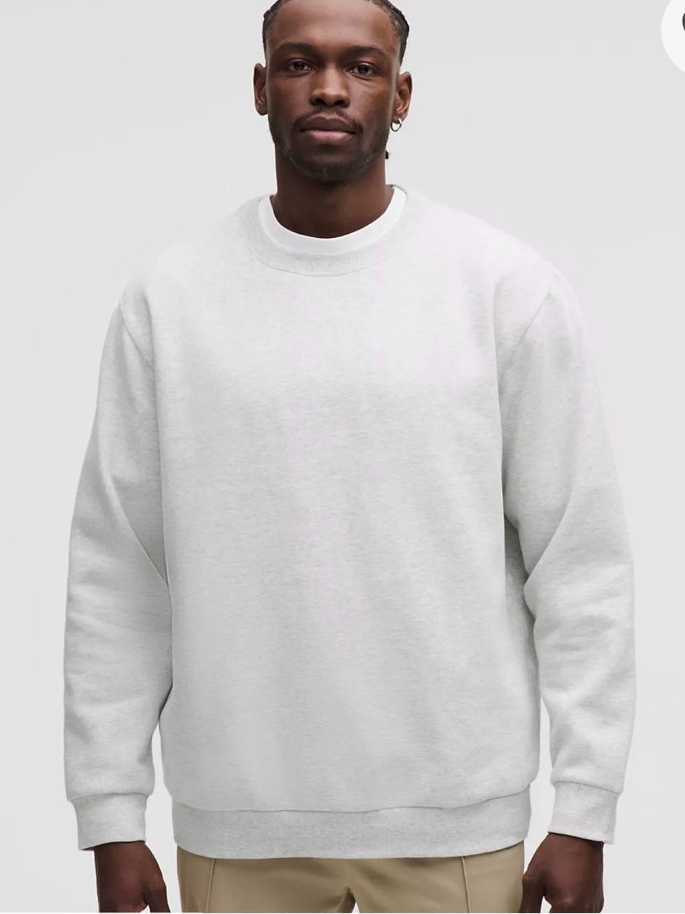 Lululemon Steady State Crew (PLEASE READ DETAILS ON SIZING, PRICED ACCORDINGLY)